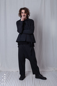 Double Collar Jacket_High Stretch