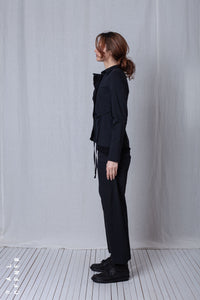Double Collar Jacket_High Stretch