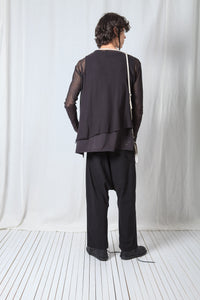 Double Strapped Mobile Bag_Leather