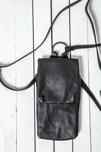 Double Straped Mobile Bag_Leather