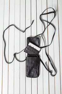 Double Strapped Mobile Bag_Leather
