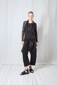 Double Strapped Mobile Bag_Leather