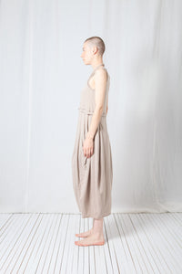 Double Tank Balloon Dress_Cotton Jersey