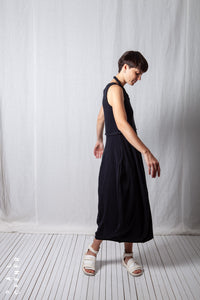 Double Tank Balloon Dress_Cotton Jersey
