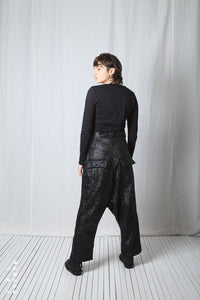 Fluid Big Trousers_Laminated Flake