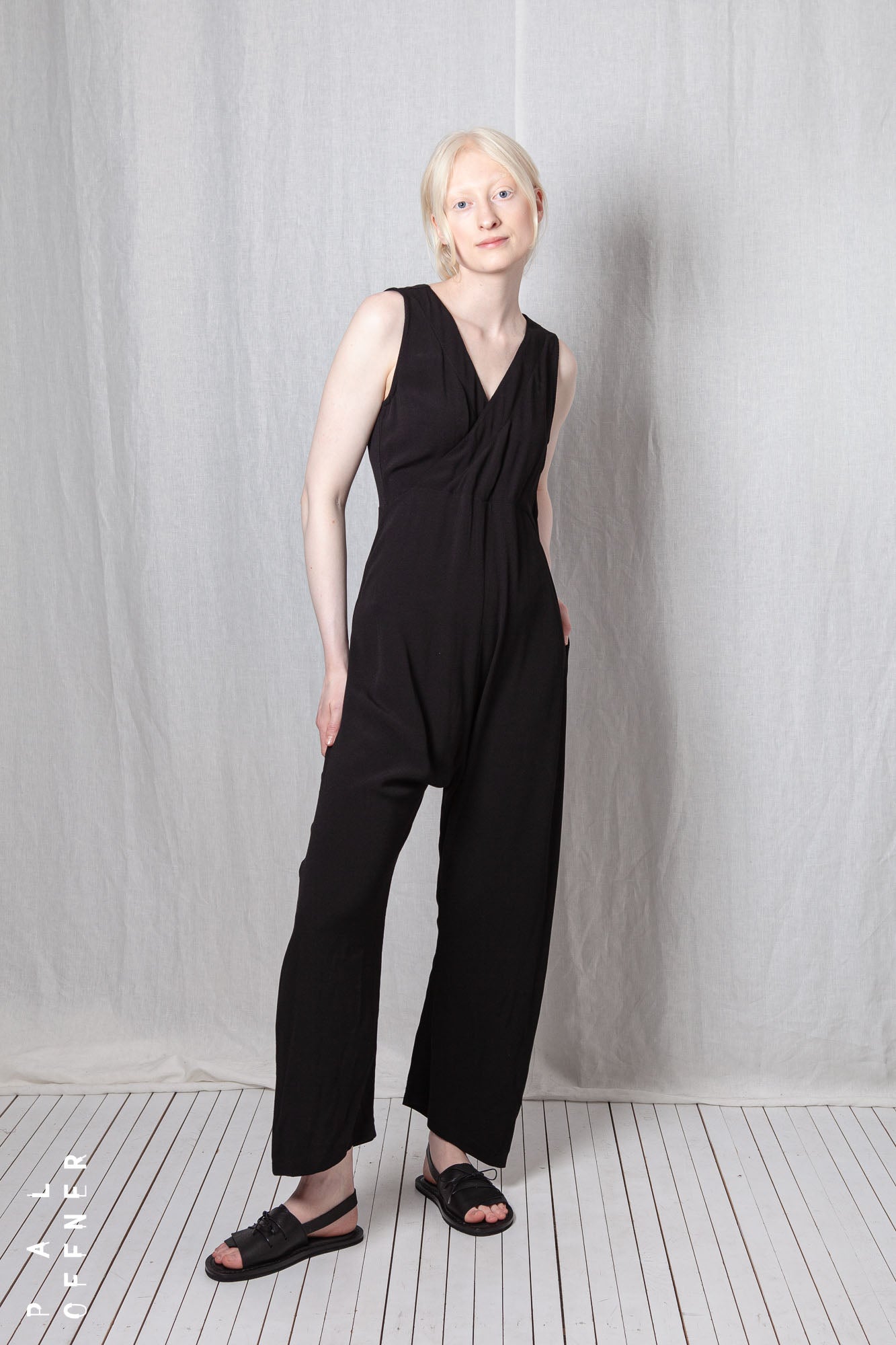 Fluid Jumpsuit_Crêpe Georgette