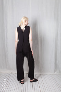 Fluid Jumpsuit_Crêpe Georgette