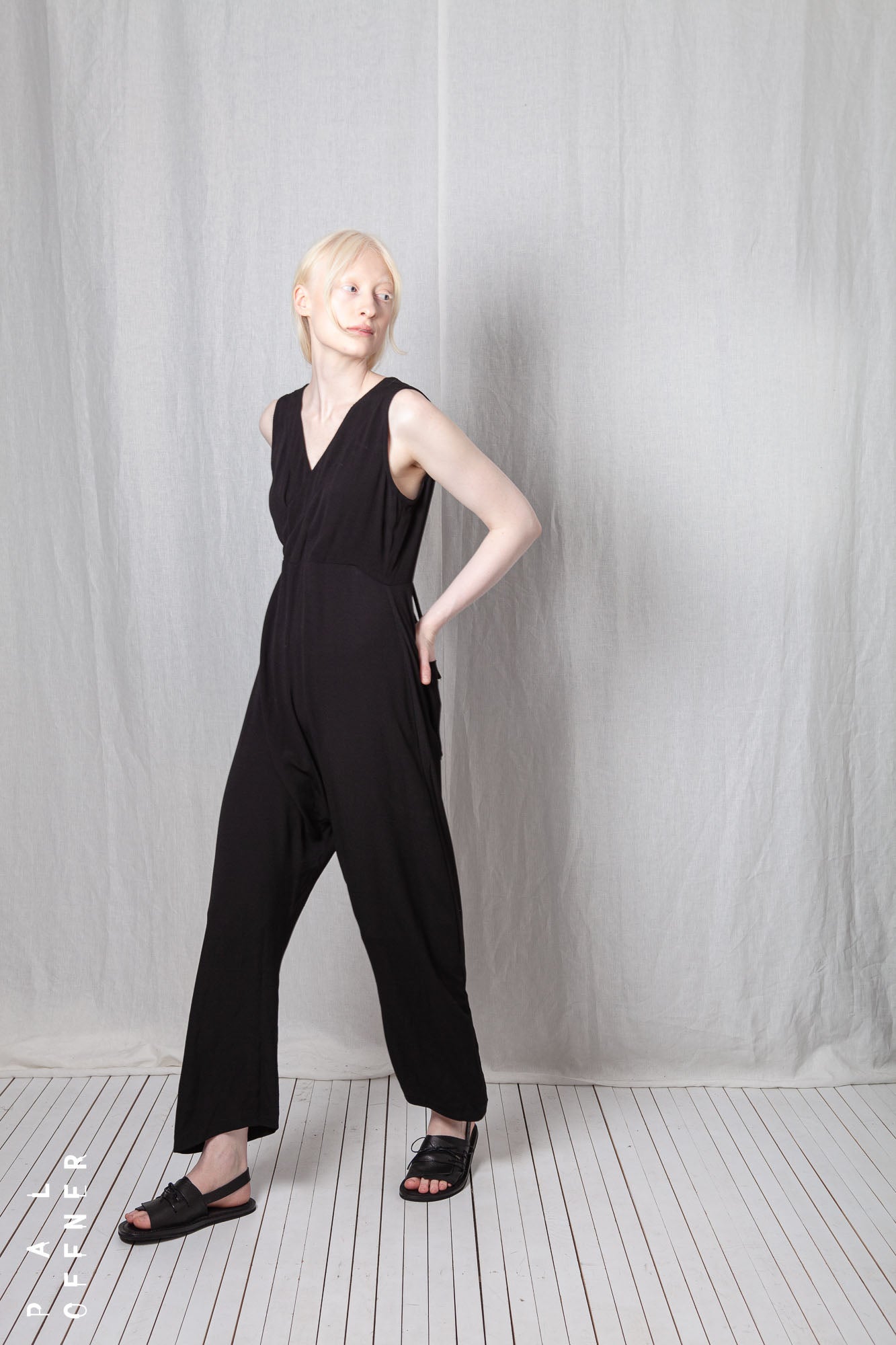 Fluid Jumpsuit_Crêpe Georgette