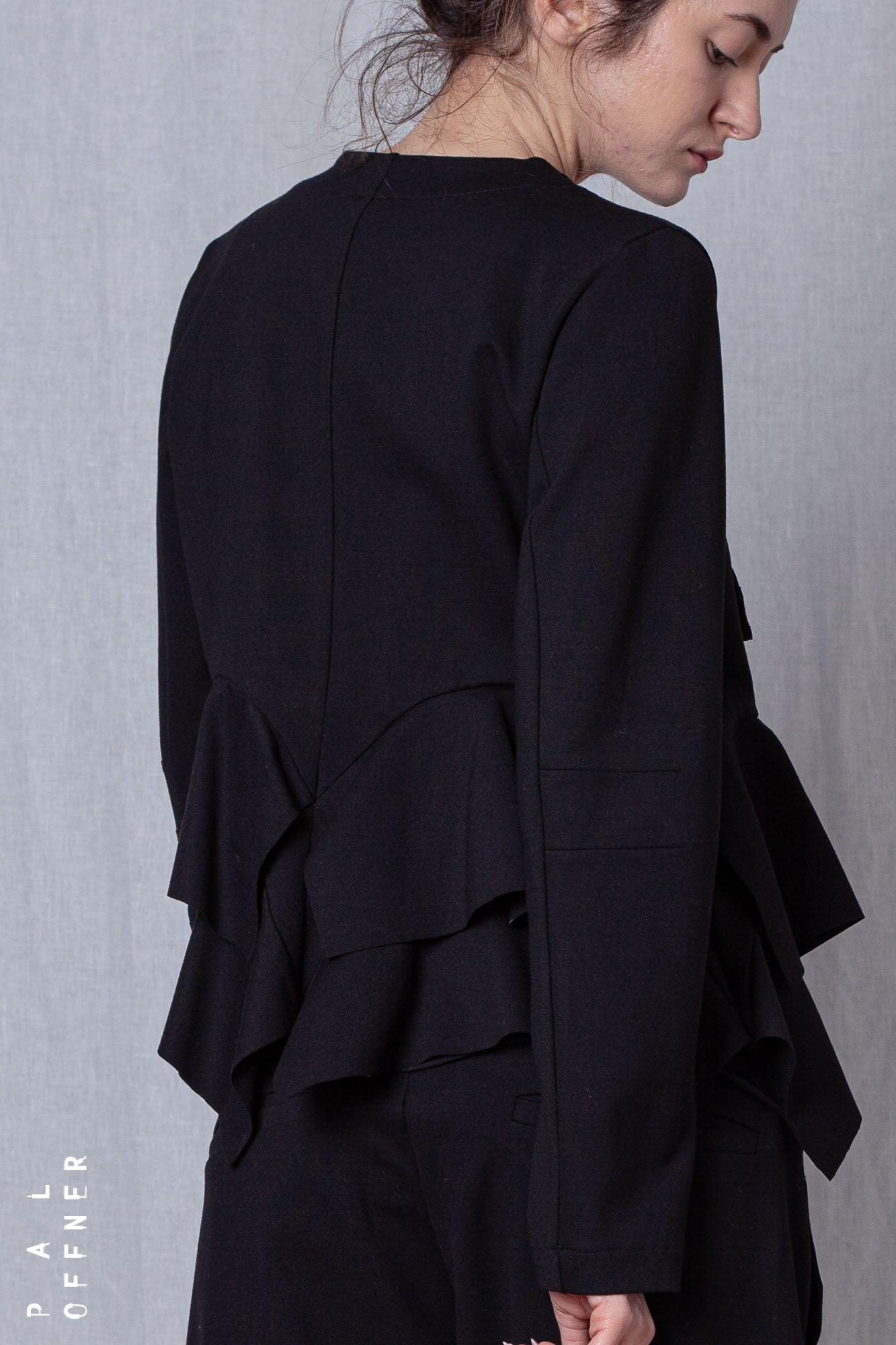 Flutter Jacket_Luxury Bi-Stretch Tricot