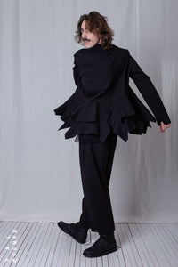 Flutter Jacket_Luxury Bi-Stretch Tricot