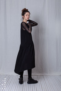 Fold Dress_Crêpe Georgette
