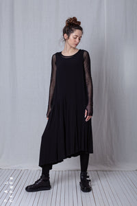 Fold Dress_Crêpe Georgette