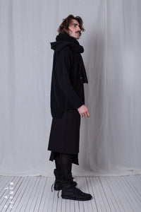 Fold Skirt_Luxury Bi-Stretch Tricot