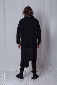 Fold Skirt_Luxury Bi-Stretch Tricot