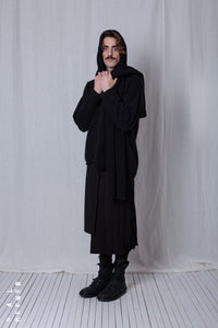 Fold Skirt_Luxury Bi-Stretch Tricot