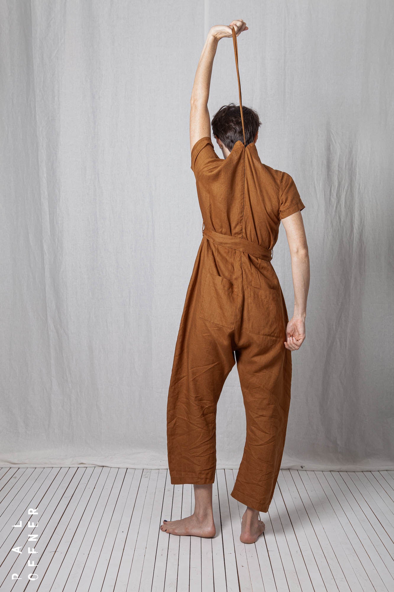 Fringe Jumpsuite_Linen