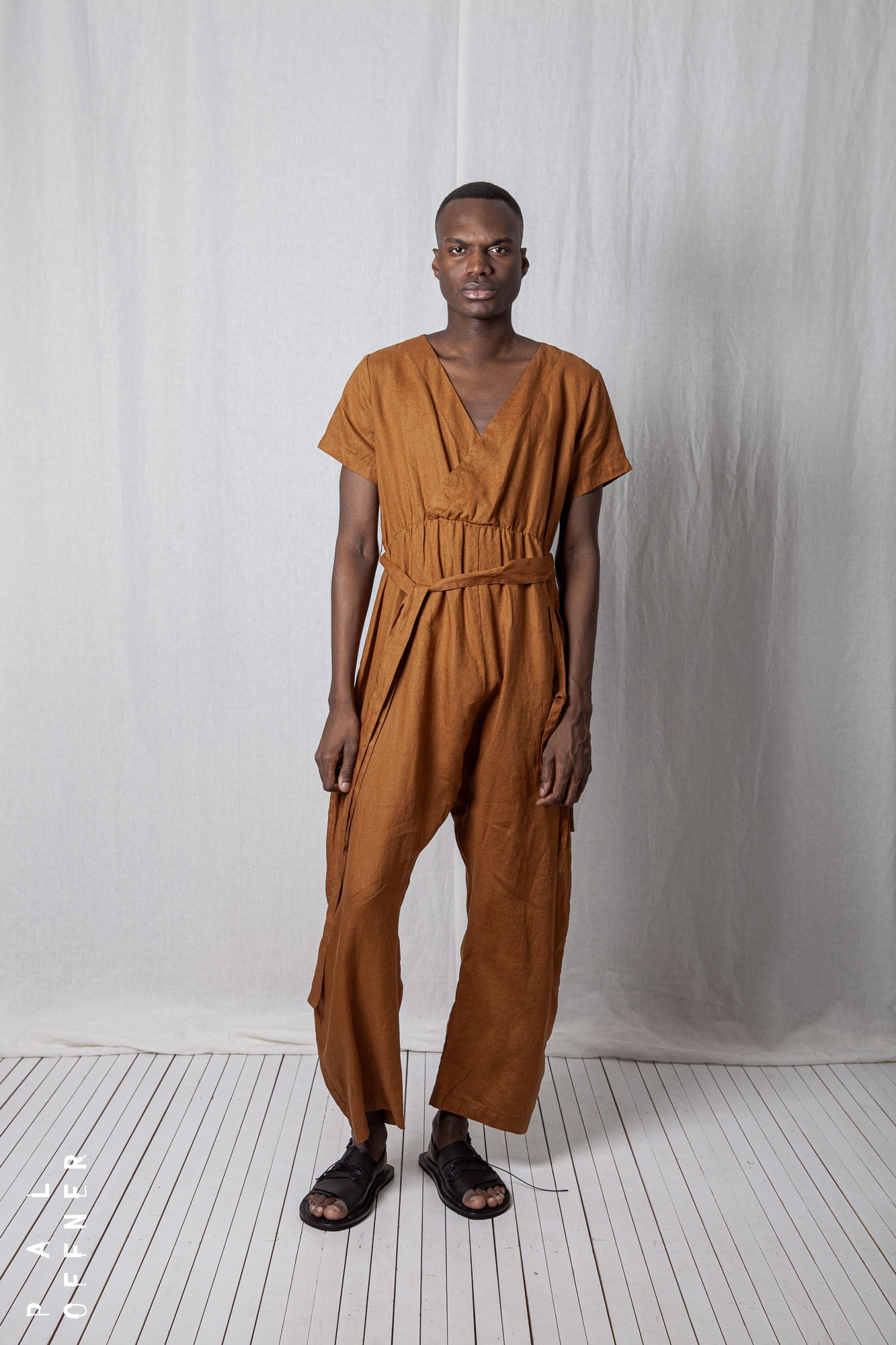 Fringe Jumpsuite_Linen