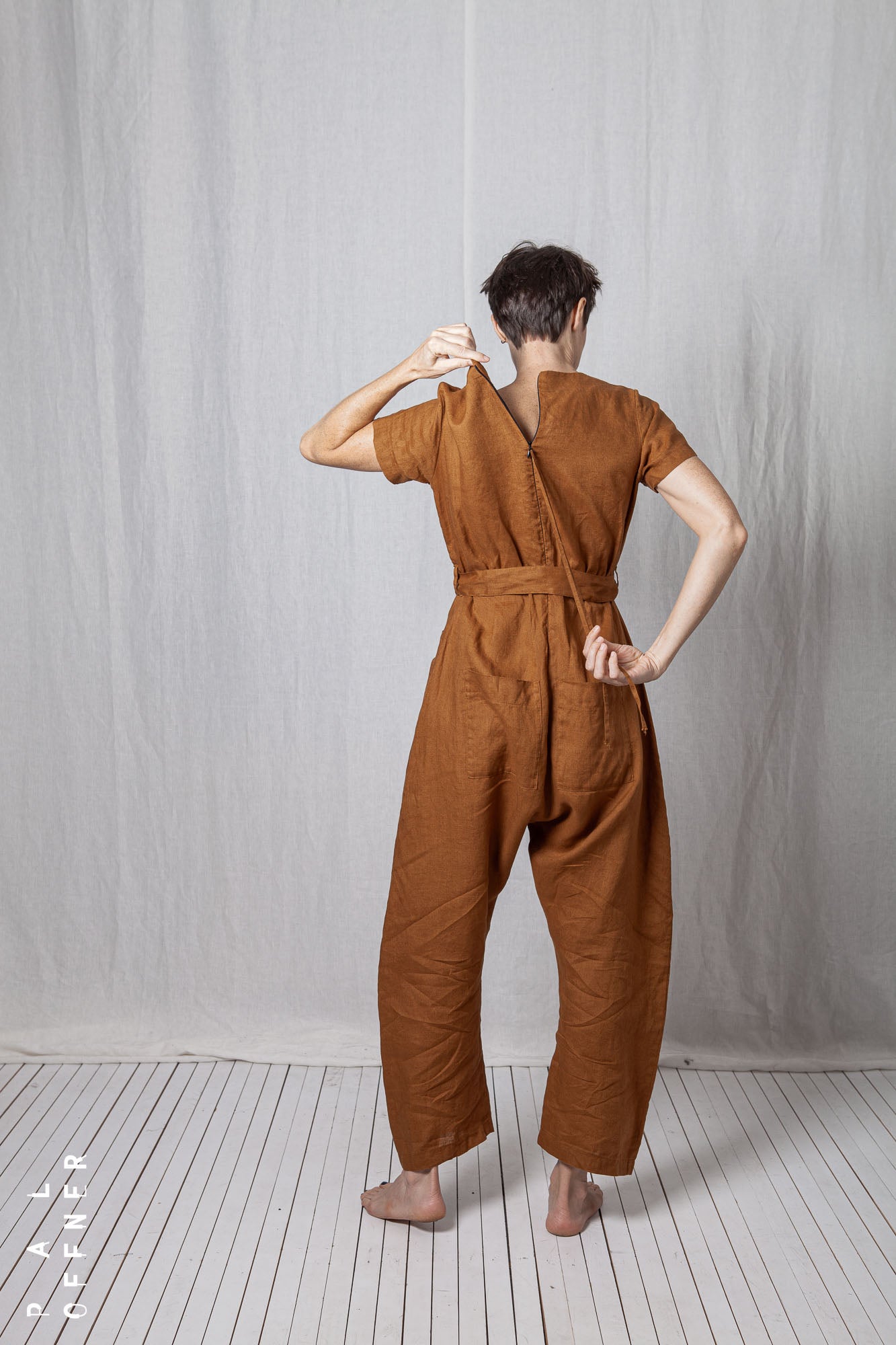 Fringe Jumpsuite_Linen