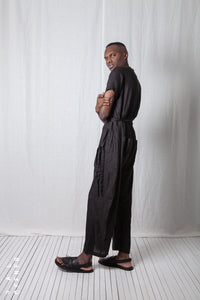 Fringe Jumpsuite_Linen