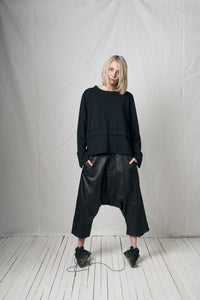 Hang Loose Trousers_Leather