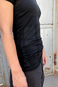 Intarsia T-Shirt_Light Knit