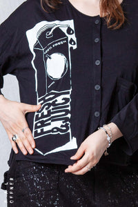 Juice Print Boxy Jacket