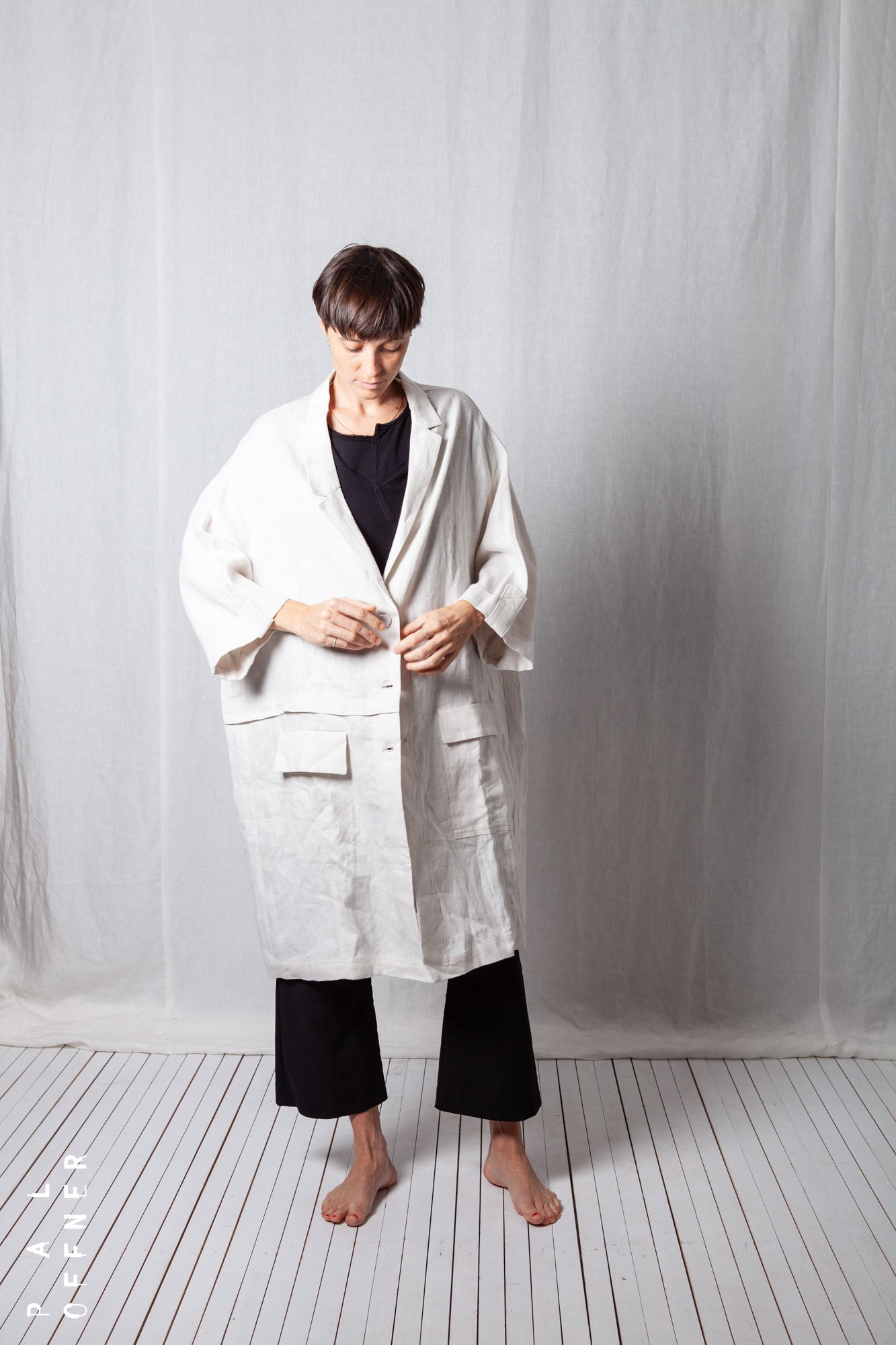 Kimono One Size Coat_Linen