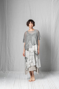 Layered Dress_Cotton Voile + Viscose