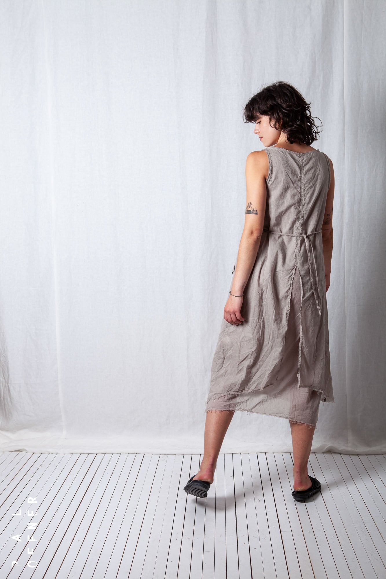 Layered Dress_Sheer Cotton Voile