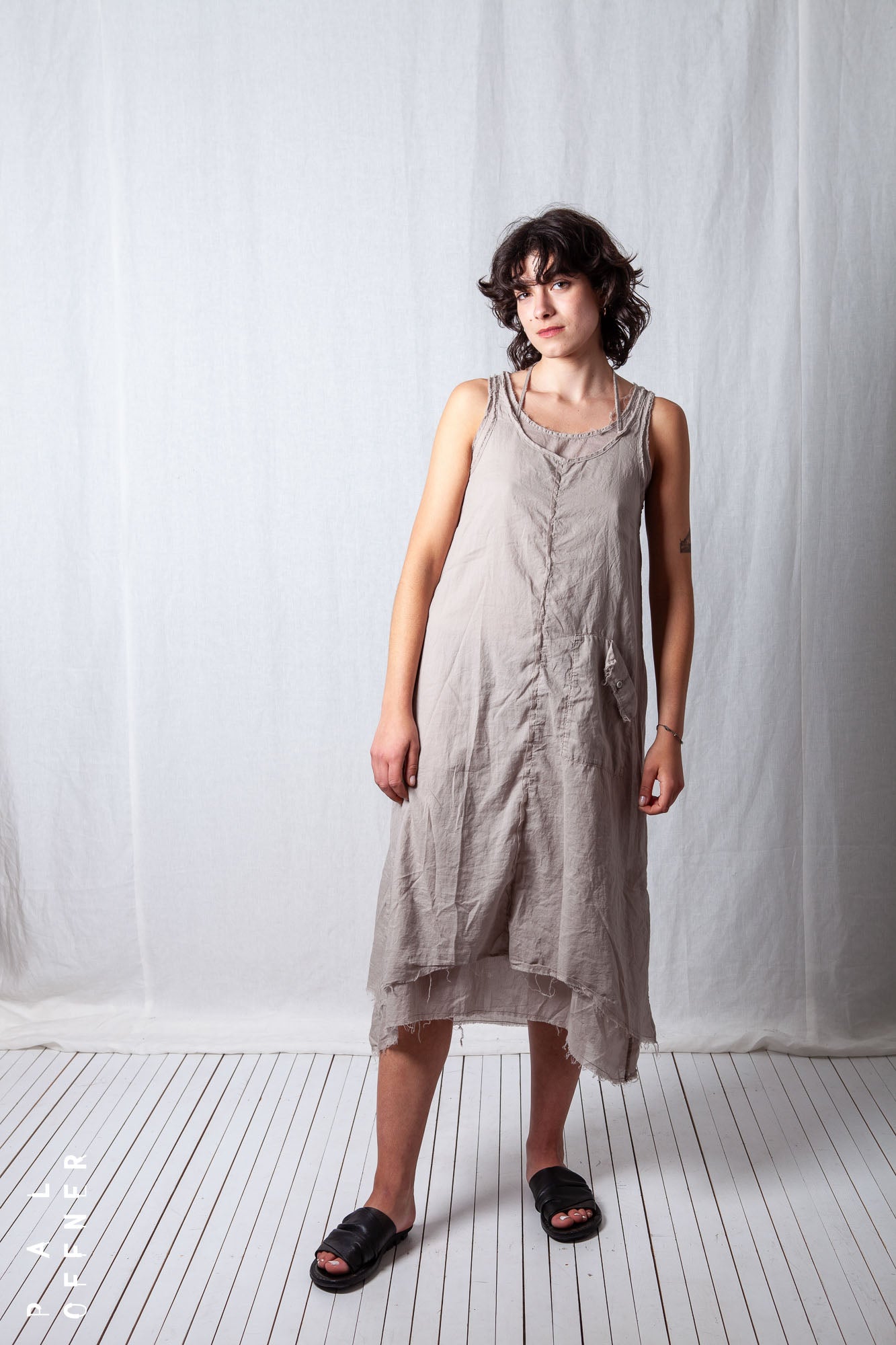 Layered Dress_Sheer Cotton Voile