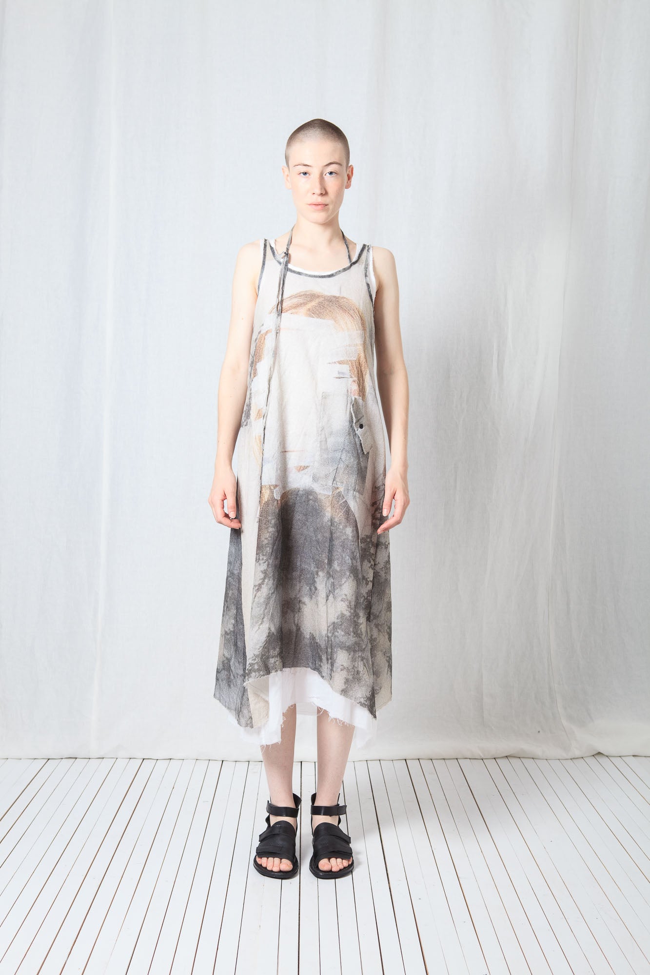 Layered Dress_Sheer Cotton Voile