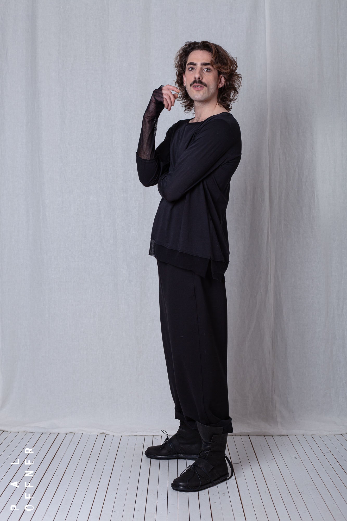 Layered Longsleeve_Organic Cotton Jersey+Mesh