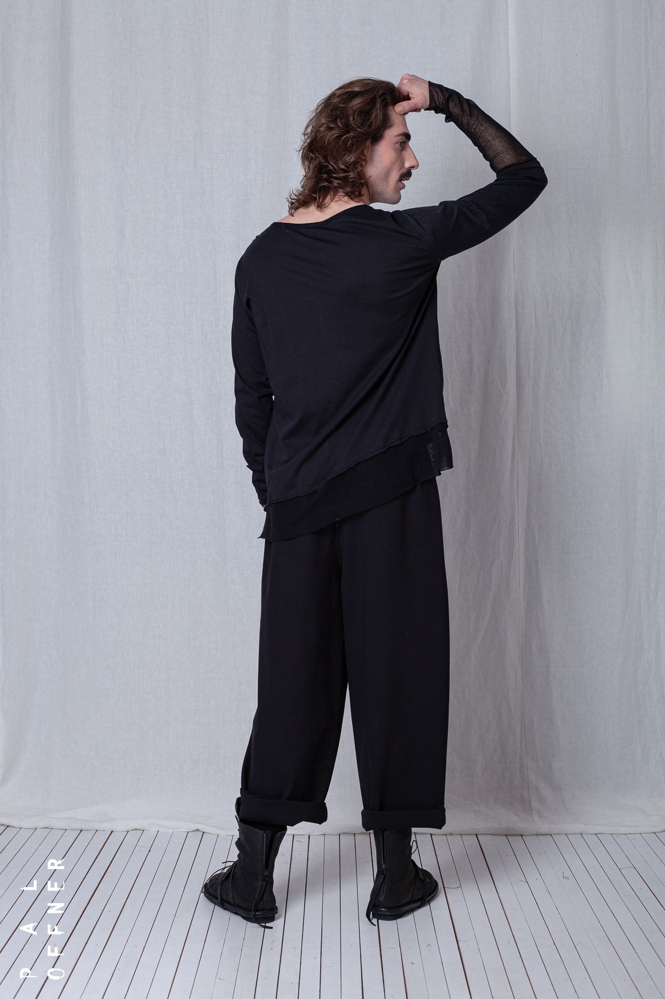 Layered Longsleeve_Organic Cotton Jersey+Mesh