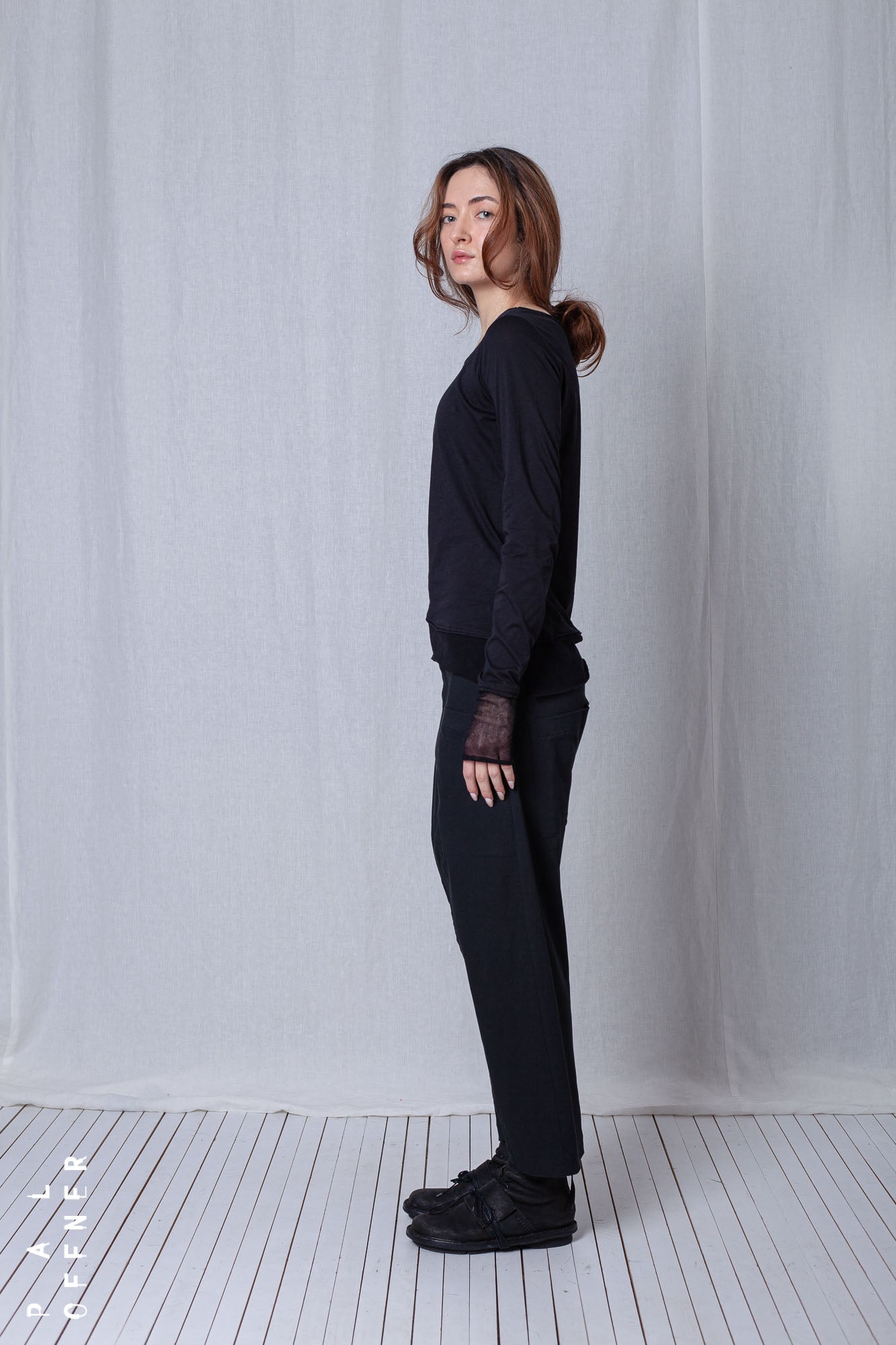 Layered Longsleeve_Organic Cotton Jersey+Mesh
