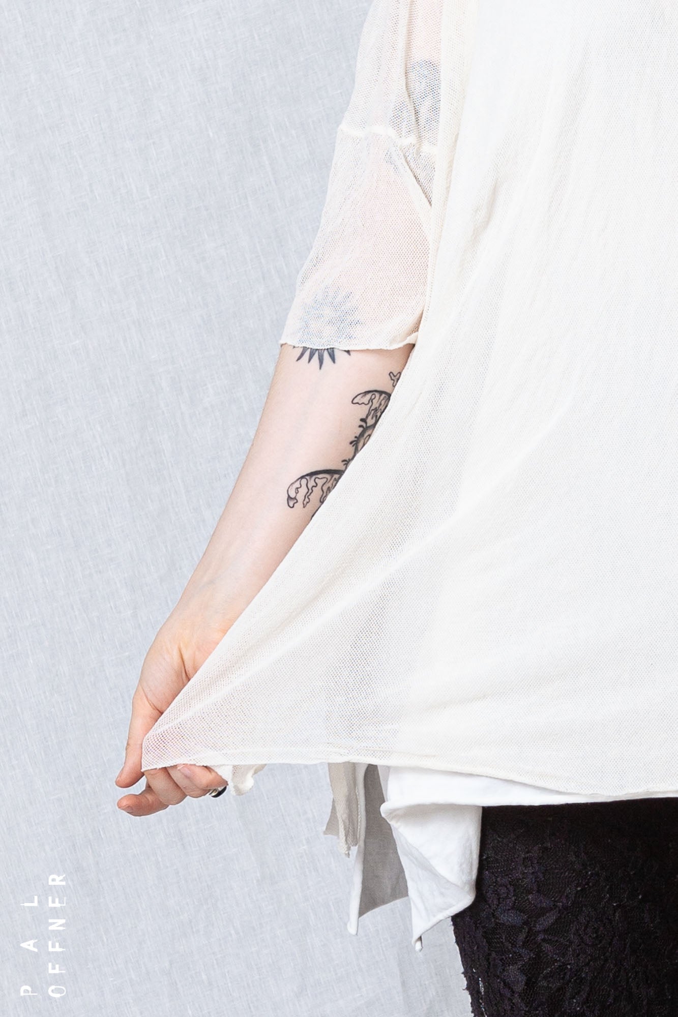 Layered One Size T-Tunic_Mesh + Jersey