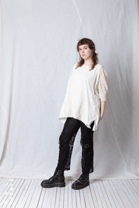 Layered One Size T-Tunic_Mesh + Jersey