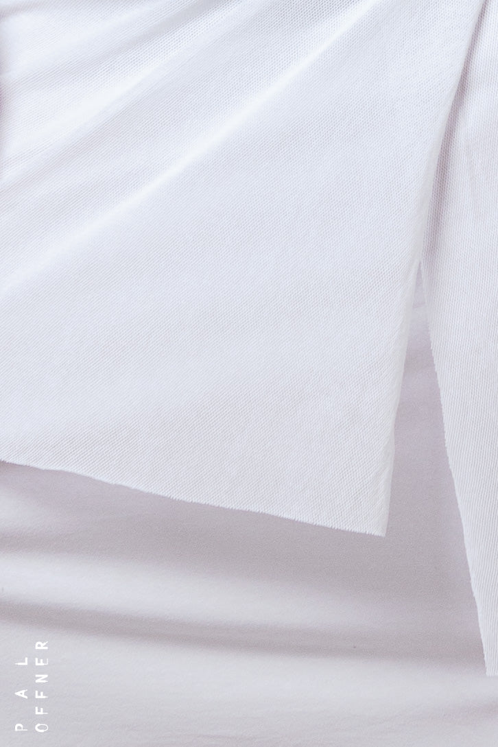Layered Skirt_Cotton Jersey + Mesh