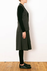 Long Vest_Flowing Viscose