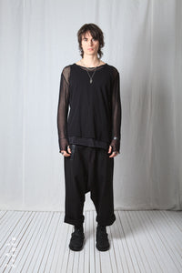 Longsleeve Overlayer + Top_Cotton Mesh + Jersey