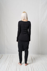 Longsleeve With Button Tape_Cotton Jersey