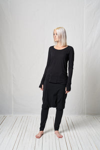 Longsleeve With Button Tape_Cotton Jersey