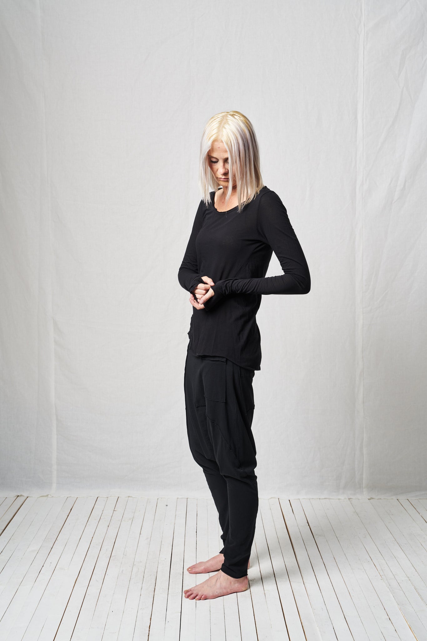 Longsleeve With Button Tape_Cotton Jersey