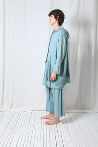 Longsleeved Hoodie Tunic_Sheer Cotton Voile
