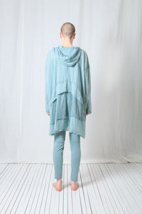 Longsleeved Hoodie Tunic_Sheer Cotton Voile