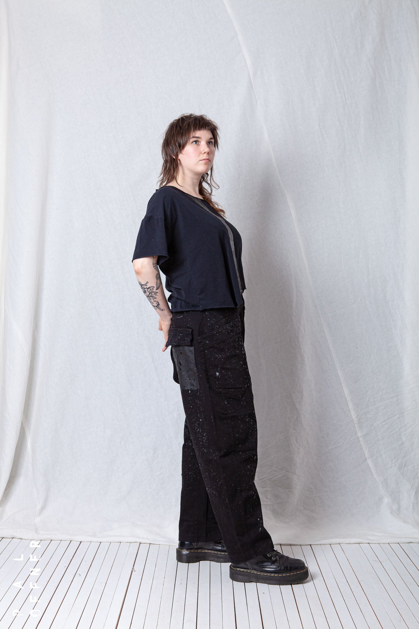 Loose Asymmetric T-Shirt_Cotton Jersey