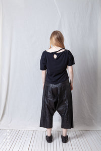 Loose Asymmetric T-Shirt_Cotton Jersey