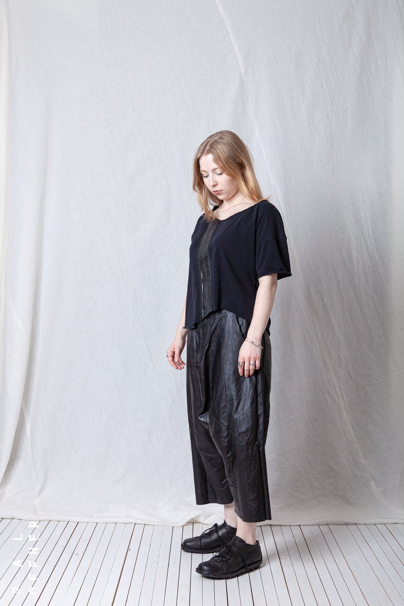 Loose Asymmetric T-Shirt_Cotton Jersey