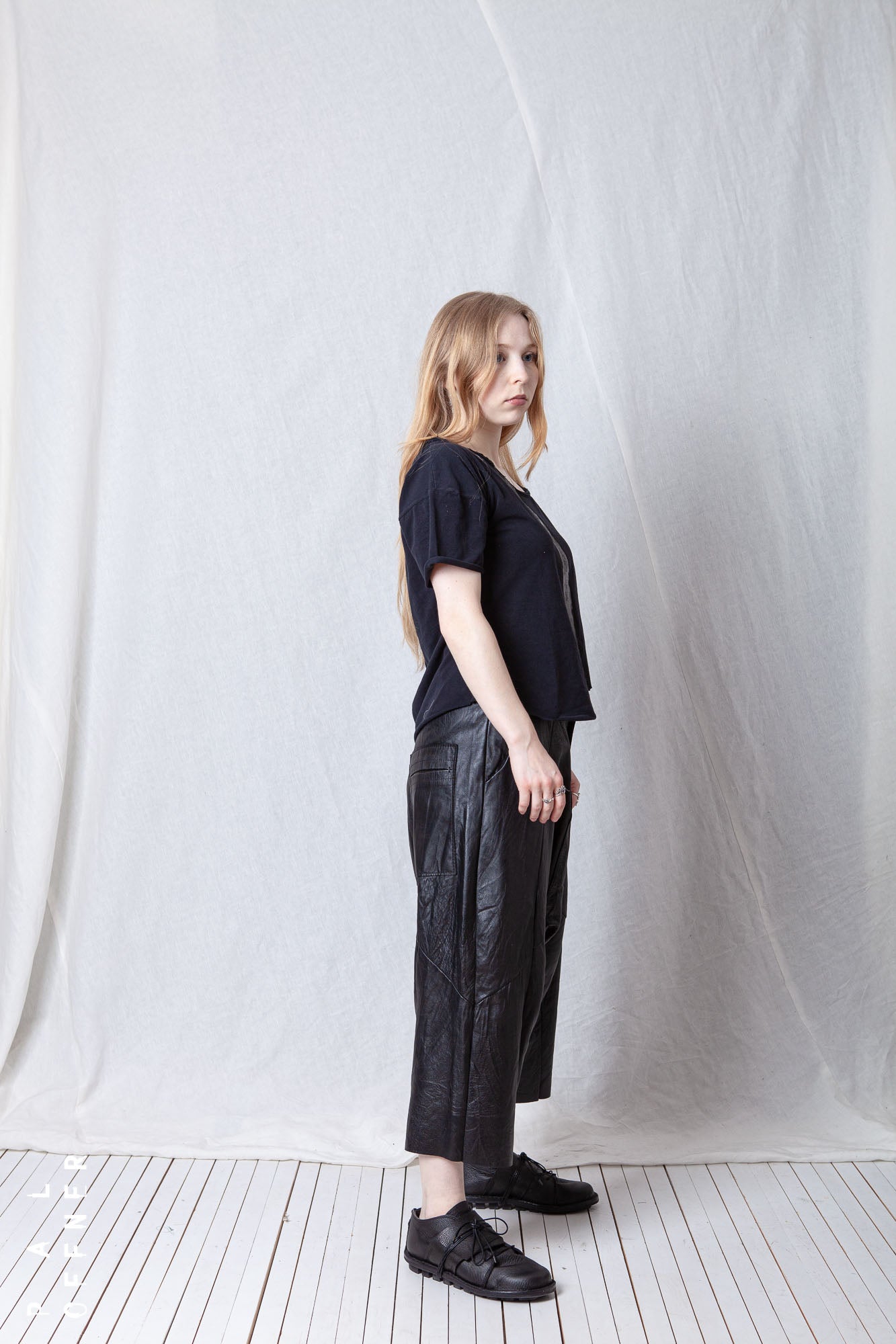 Loose Asymmetric T-Shirt_Cotton Jersey