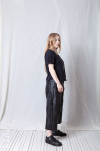 Loose Asymmetric T-Shirt_Cotton Jersey