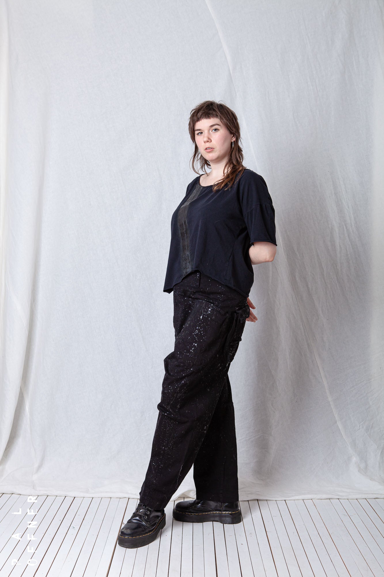 Loose Asymmetric T-Shirt_Cotton Jersey